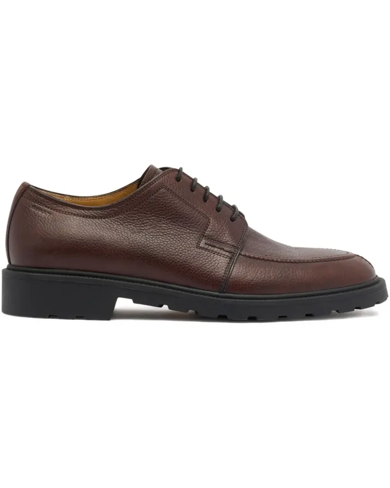Bally Strukturierte Eduard Derby-Schuhe - Braun Braun