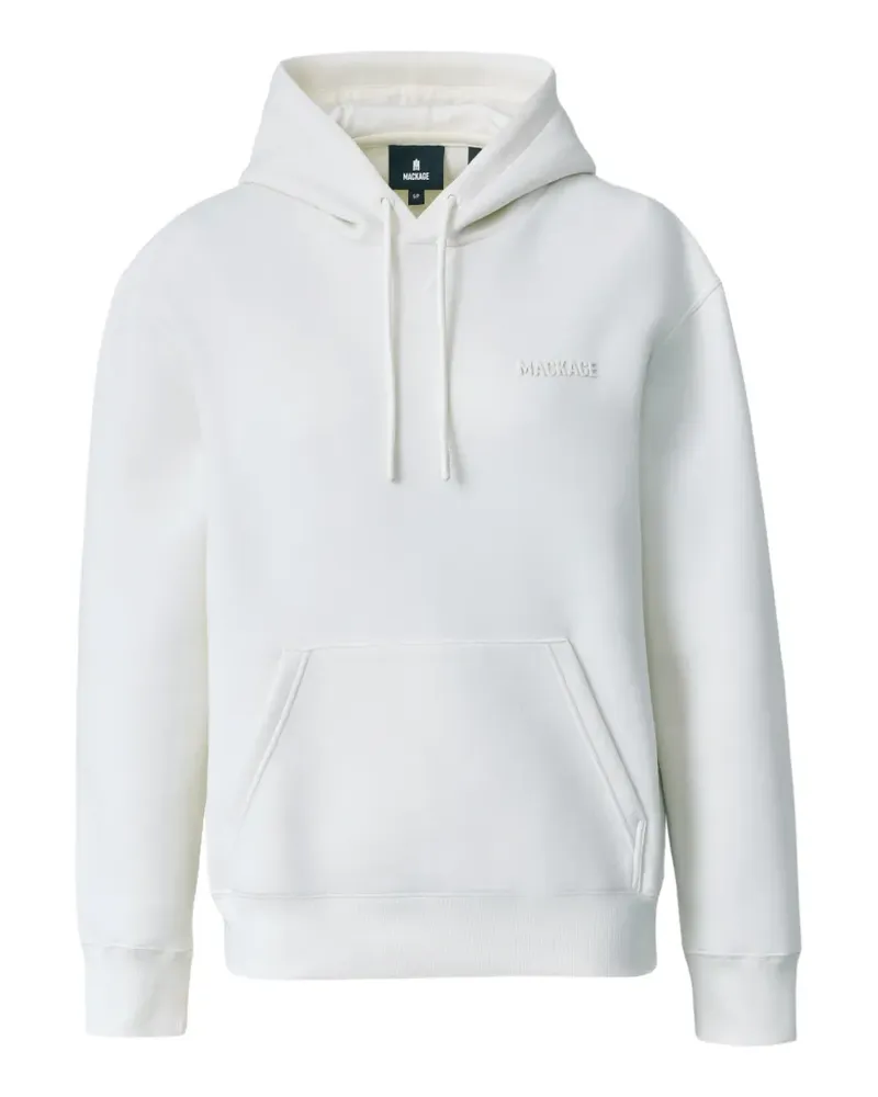 Mackage Zosia Hoodie mit Logo-Stickerei - Weiß Weiß