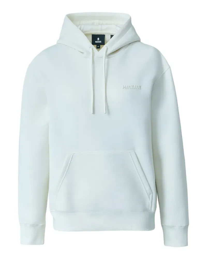 Mackage Zosia logo-embroidered hoodie - Weiß Weiß