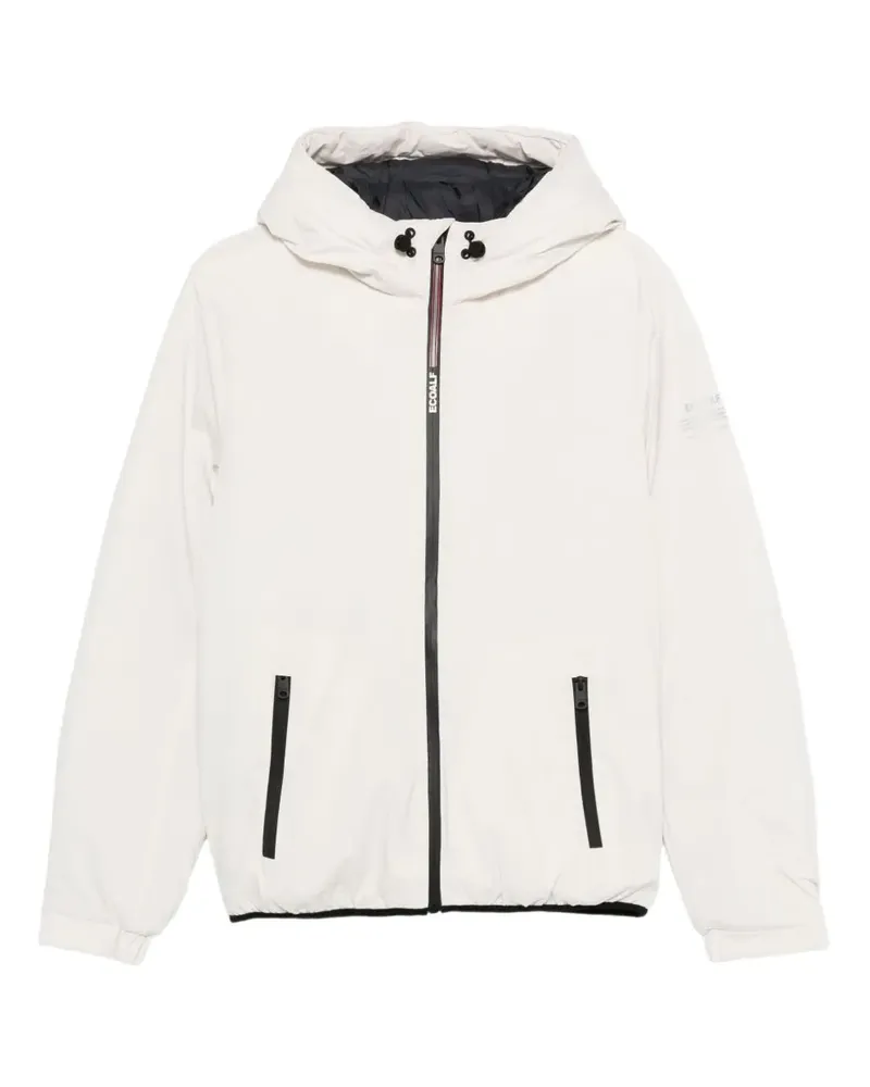 ECOALF hooded zip jacket - Weiß Weiß