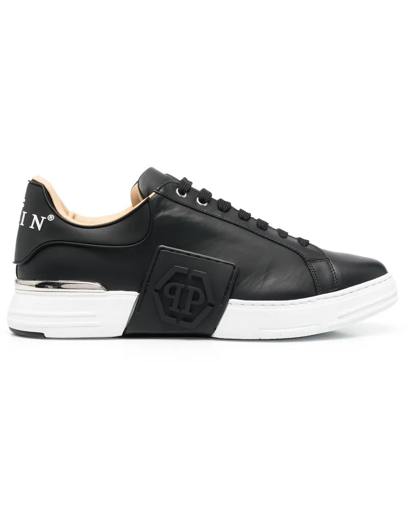 Philipp Plein Hexagon Sneakers - Schwarz Schwarz