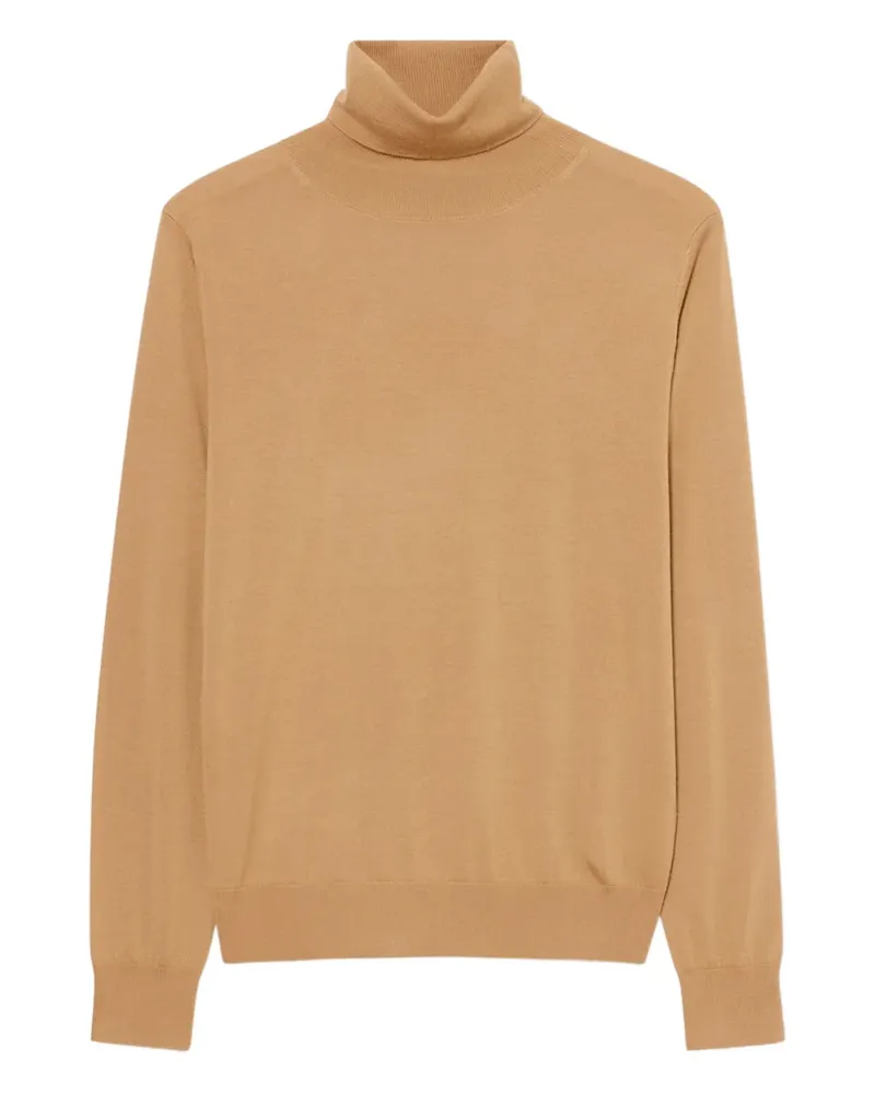 Brooks Brothers Pullover mit Rollkragen - Braun Braun