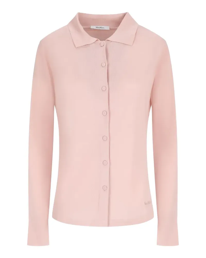 Max Mara Cardigan mit Knöpfen - Rosa Rosa
