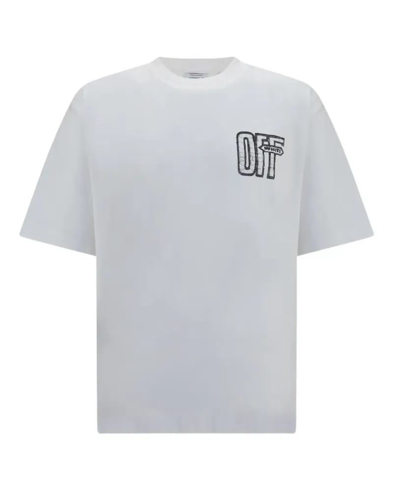 OFF-WHITE Motion Arrow T-Shirt - Weiß Weiß