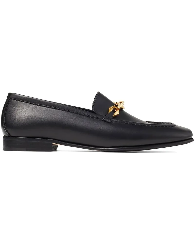 Jimmy Choo Diamond Tilda Loafer 15mm - Schwarz Schwarz