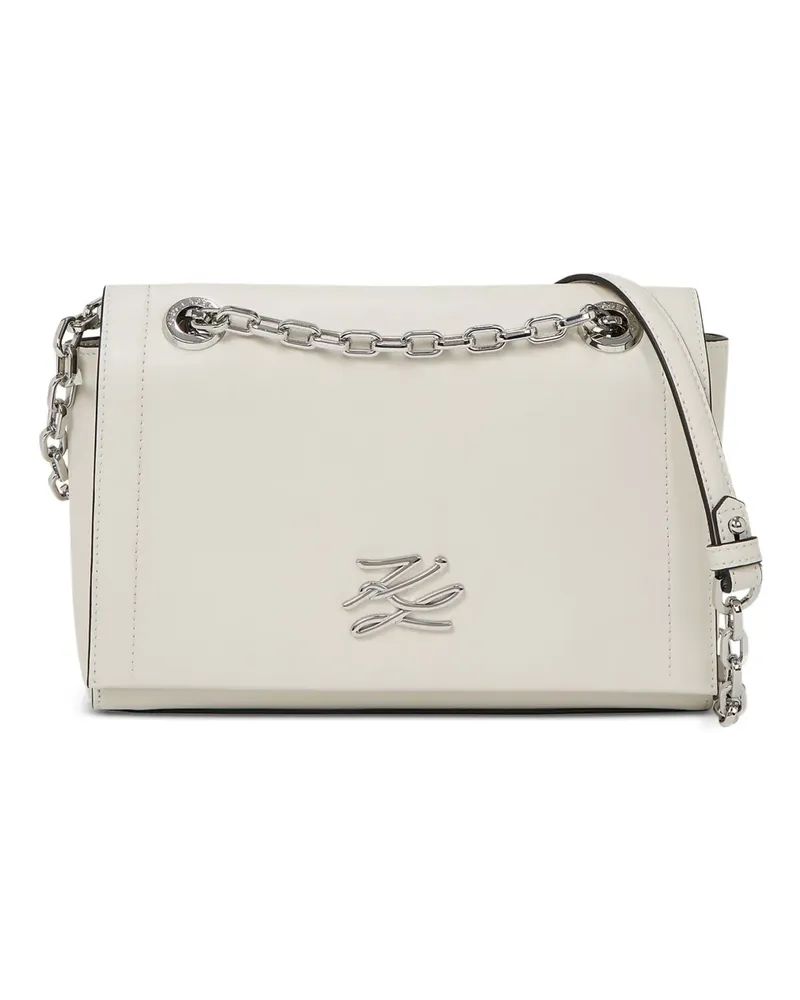 Karl Lagerfeld K/Autograph Schultertasche - Nude Nude