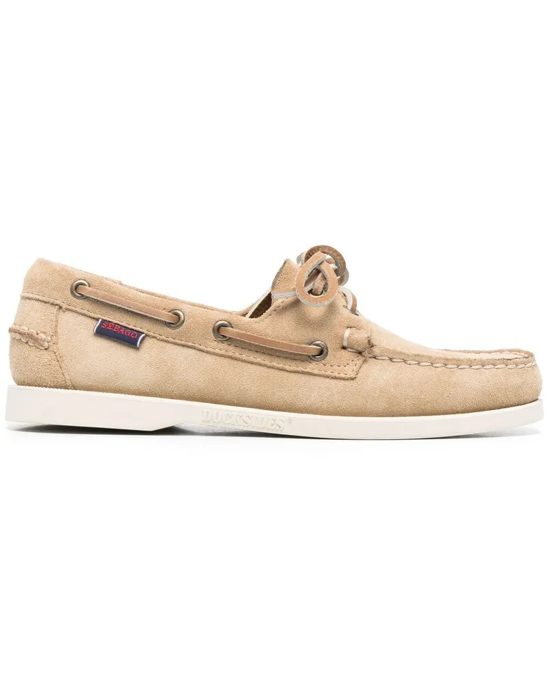 Sebago Portland Flesh Out Segelschuhe - Nude Nude