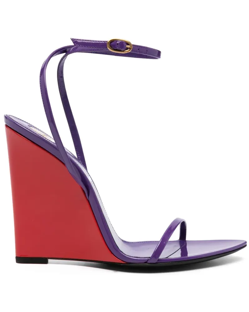Saint Laurent May Sandalen 110mm - Violett Violett
