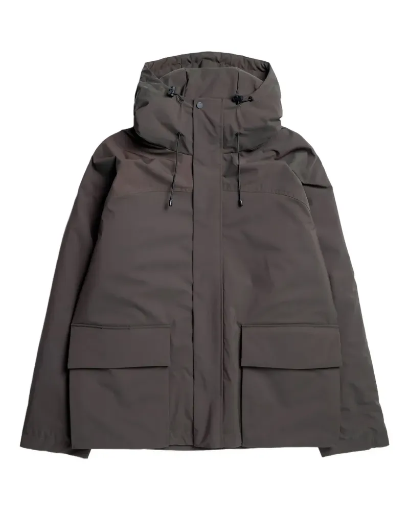 Norse Projects hooded pocket jacket - Braun Braun
