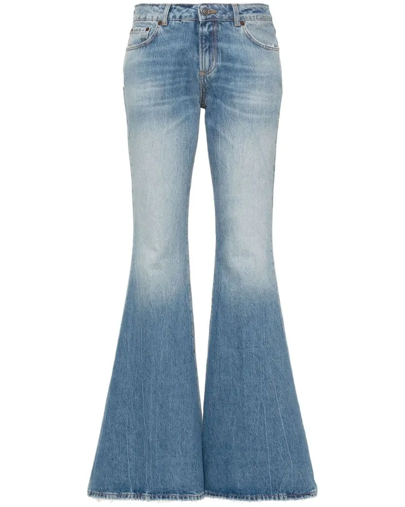 Haikure Weite Jeans im Distressed-Look - Blau Blau