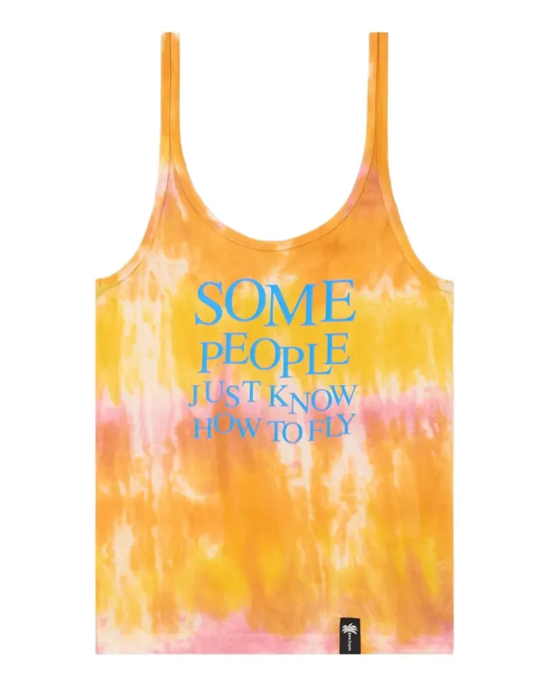 Palm Angels x Hï Ibiza capsule tie-dye tank top - Orange Orange
