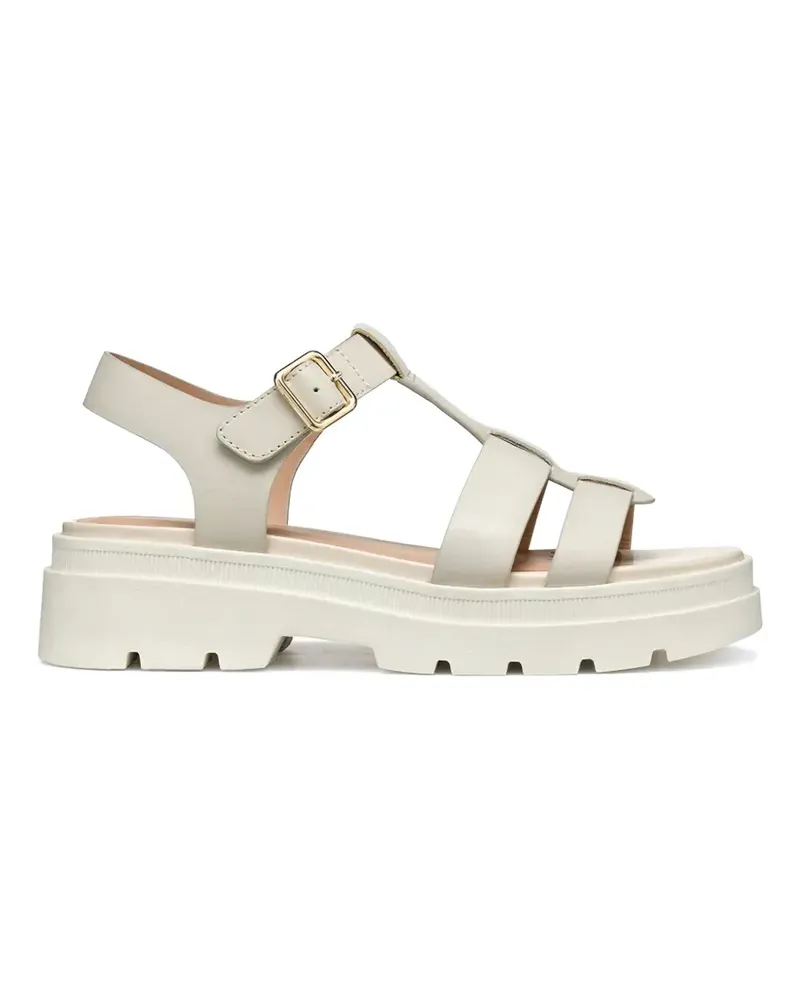 Geox Adacter S B buckle-fastening caged sandals - Weiß Weiß