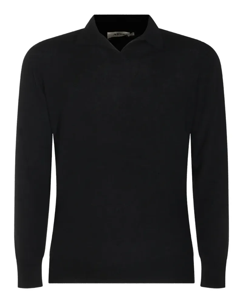 Altea Pullover mit V-Ausschnitt - Schwarz Schwarz