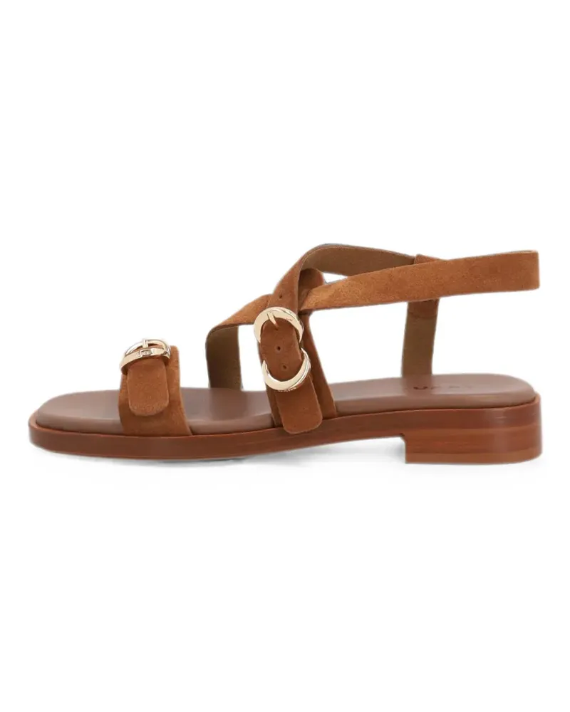 FRAU suede multi-strap sandals - Braun Braun