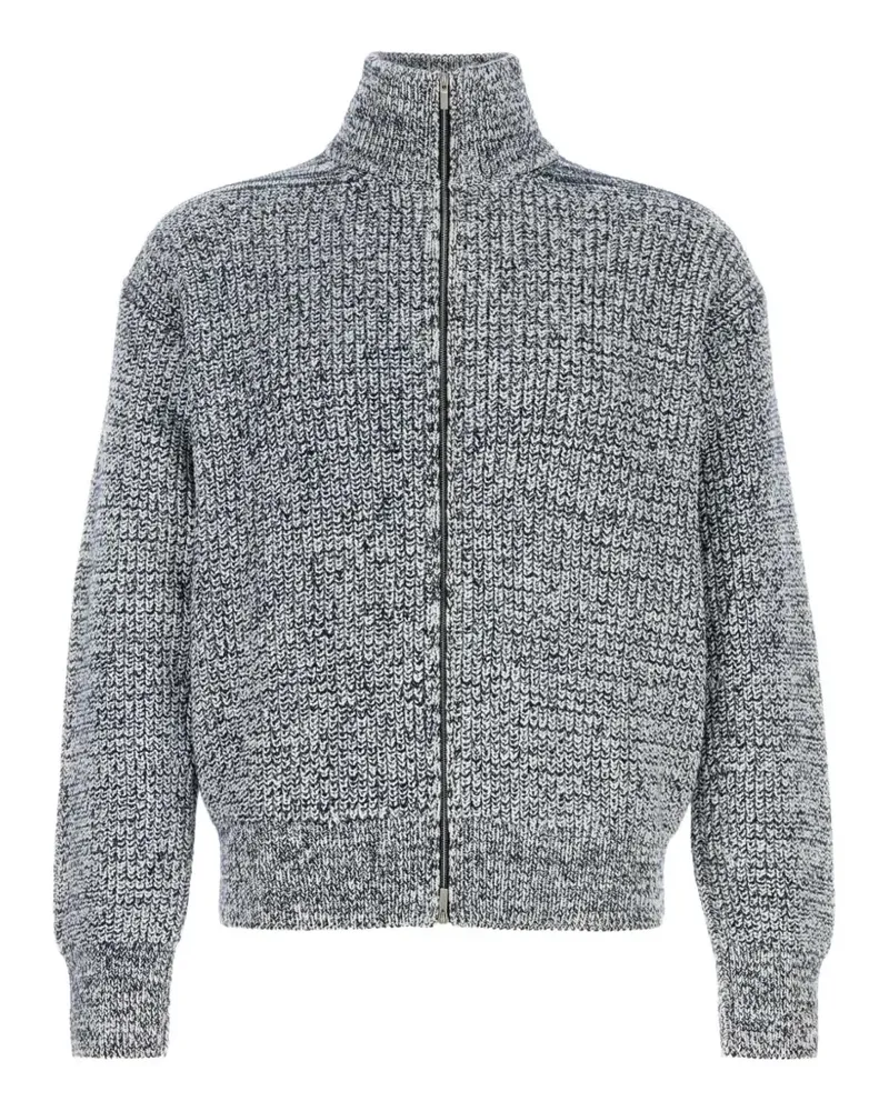 Ferragamo zip cardigan - Blau Blau