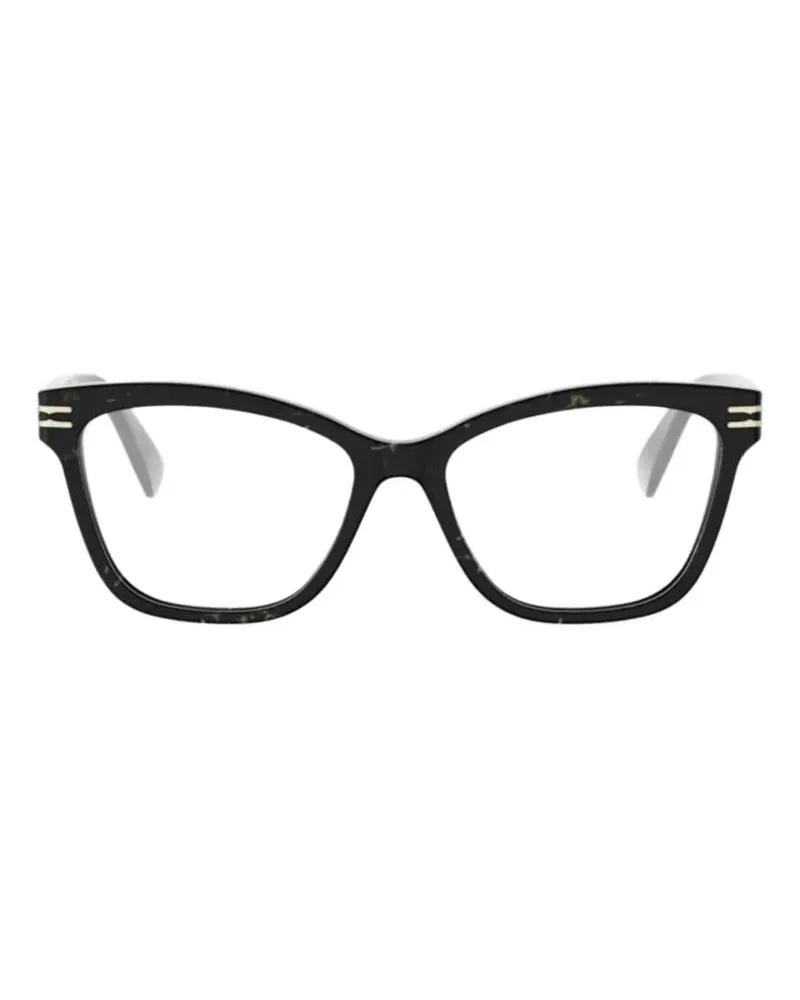 Bulgari B.Zero1 cat-eye glasses - Schwarz Schwarz
