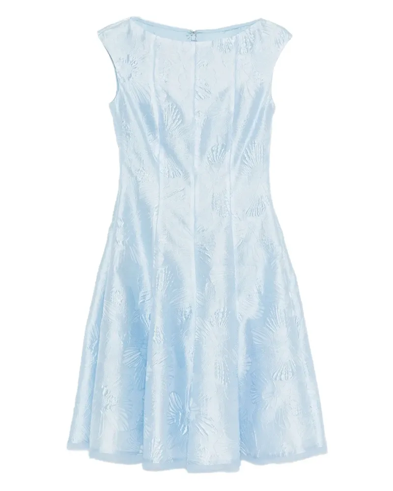 Talbot Runhof floral-pattern dress - Blau Blau