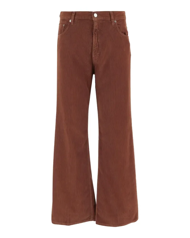 Haikure corduroy straight-leg jeans - Braun Braun