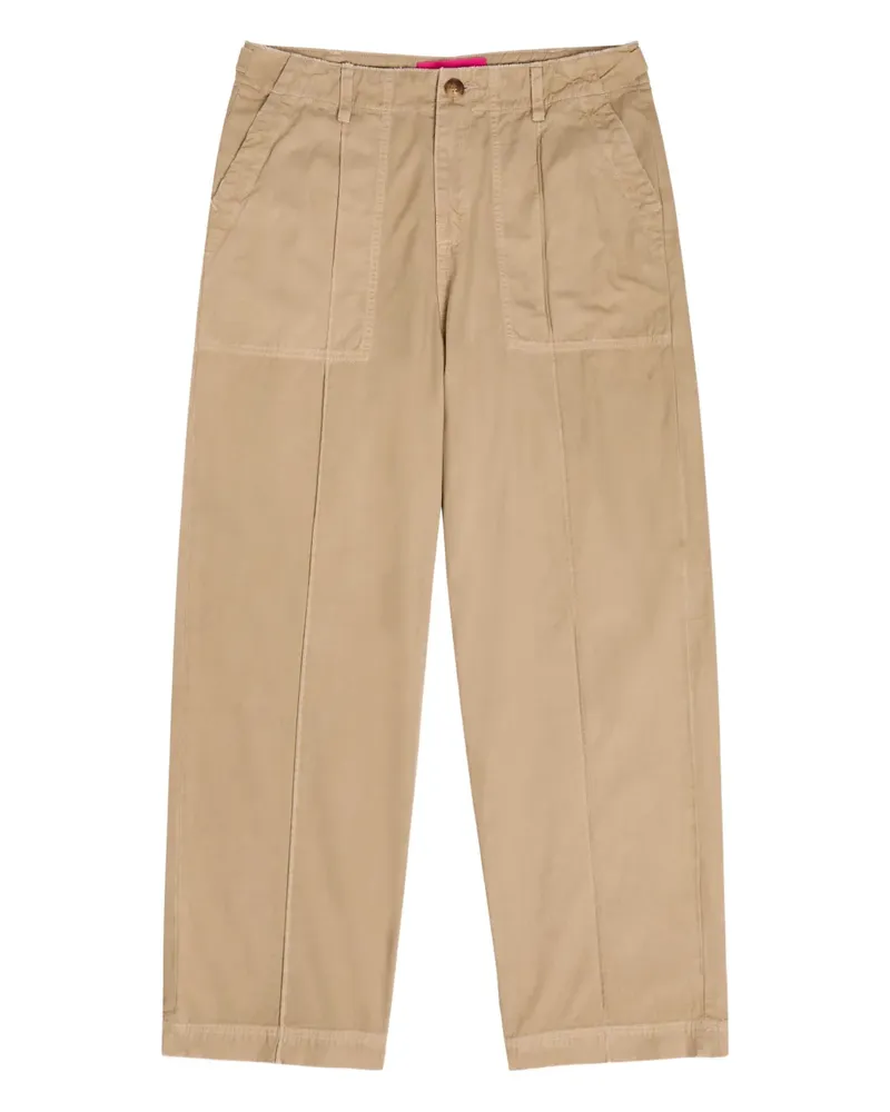 The Elder Statesman Hose mit Tasche - Nude Nude