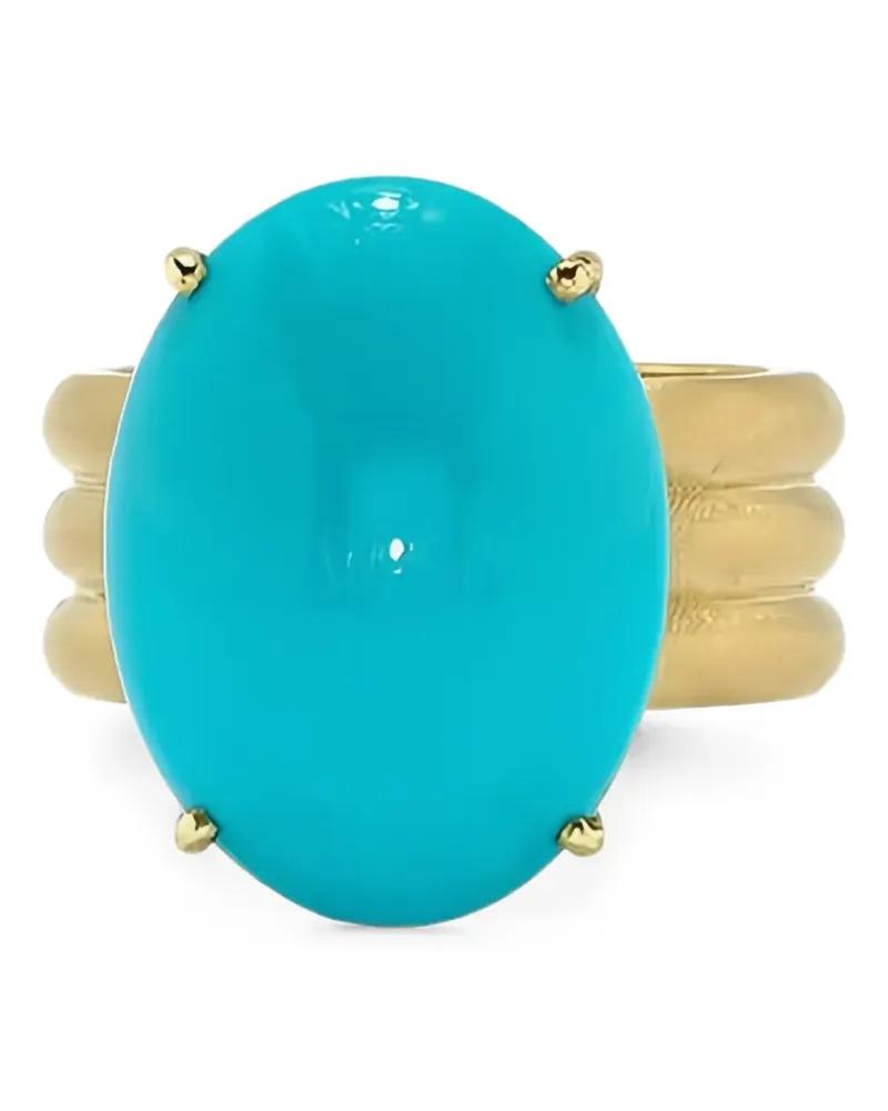 Irene Neuwirth Heroic turquoise ring - Gold Gold