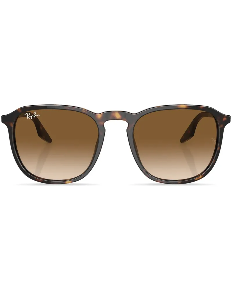 Ray Ban Sonnenbrille mit Oversized-Gestell - Grün Grün