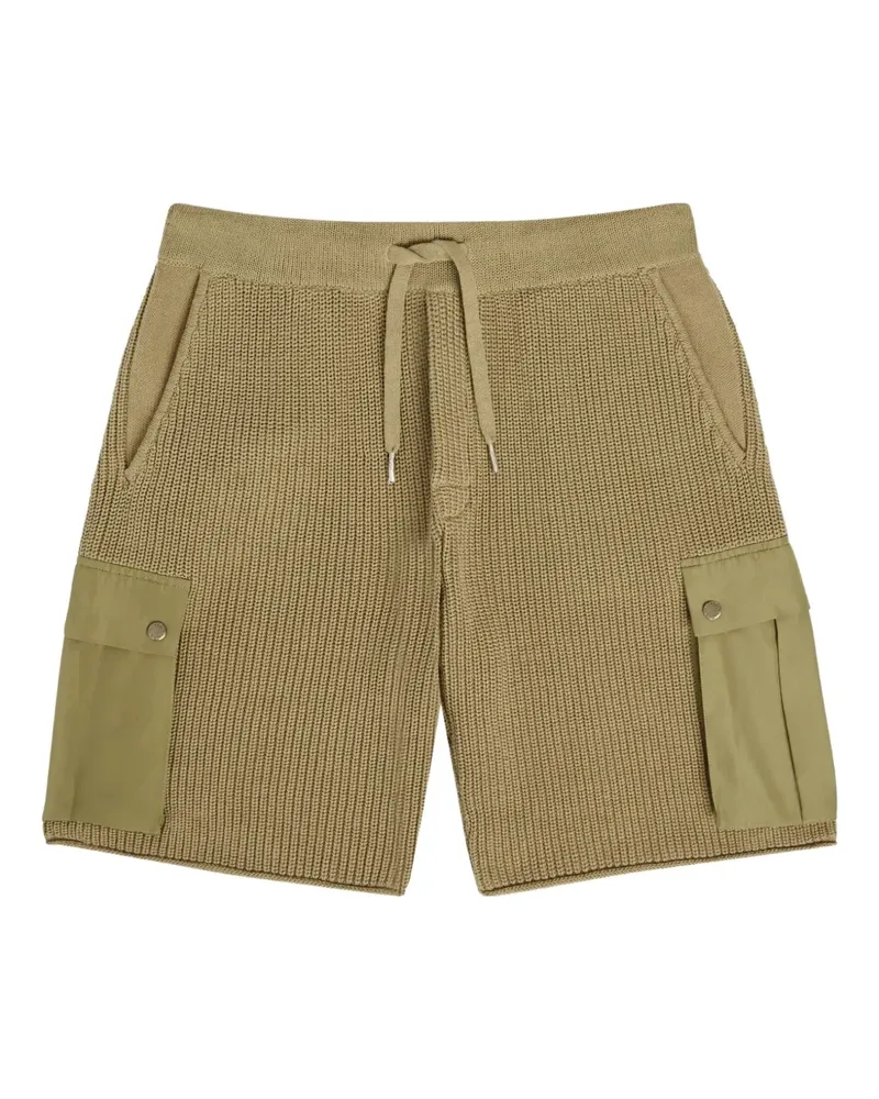 SER.O.YA Gerippte Coby Cargo-Shorts - Grün Grün