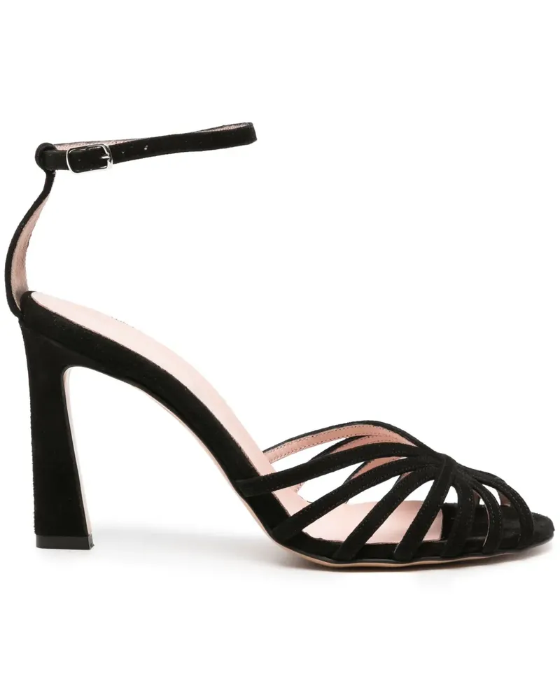 Anna F. 3386 Sandalen 100mm - Schwarz Schwarz