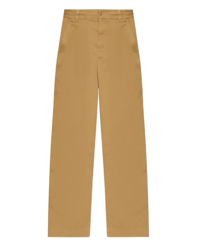 Moncler Hose mit geradem Bein - Nude Nude