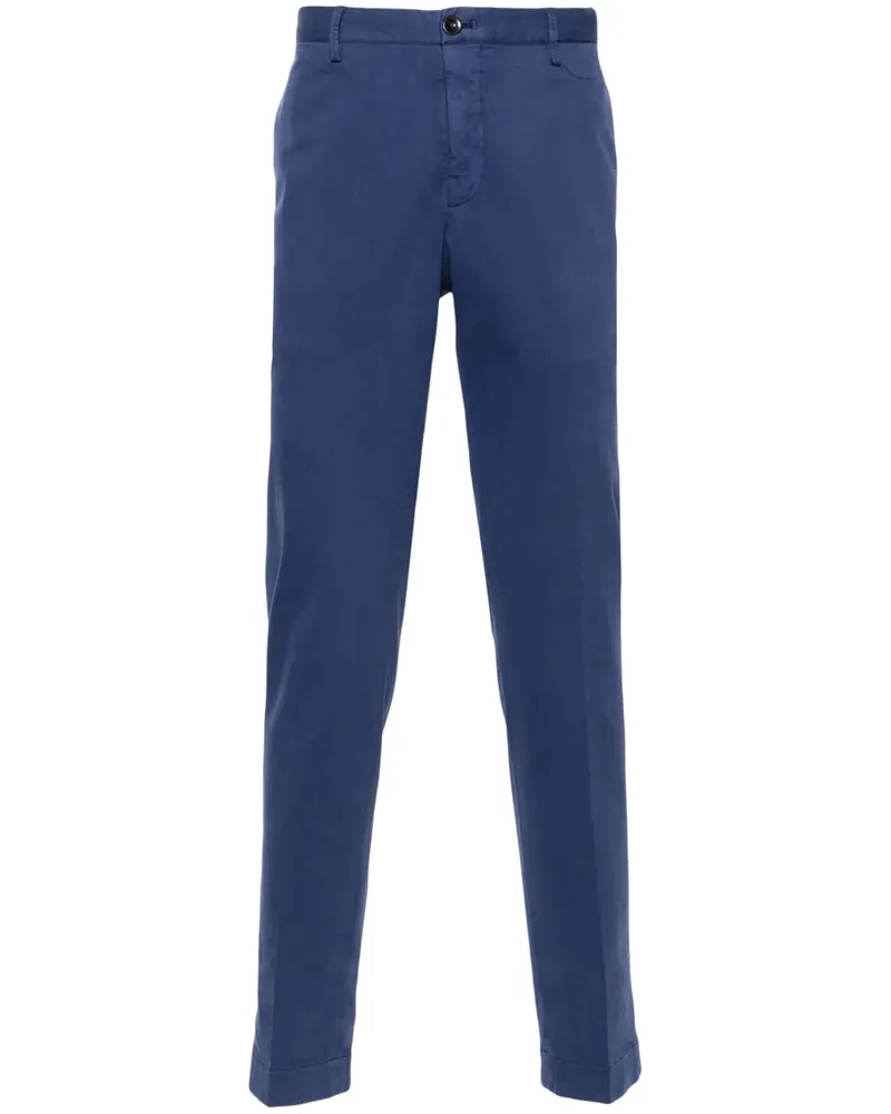 Incotex Hose mit Tapered-Bein - Blau Blau