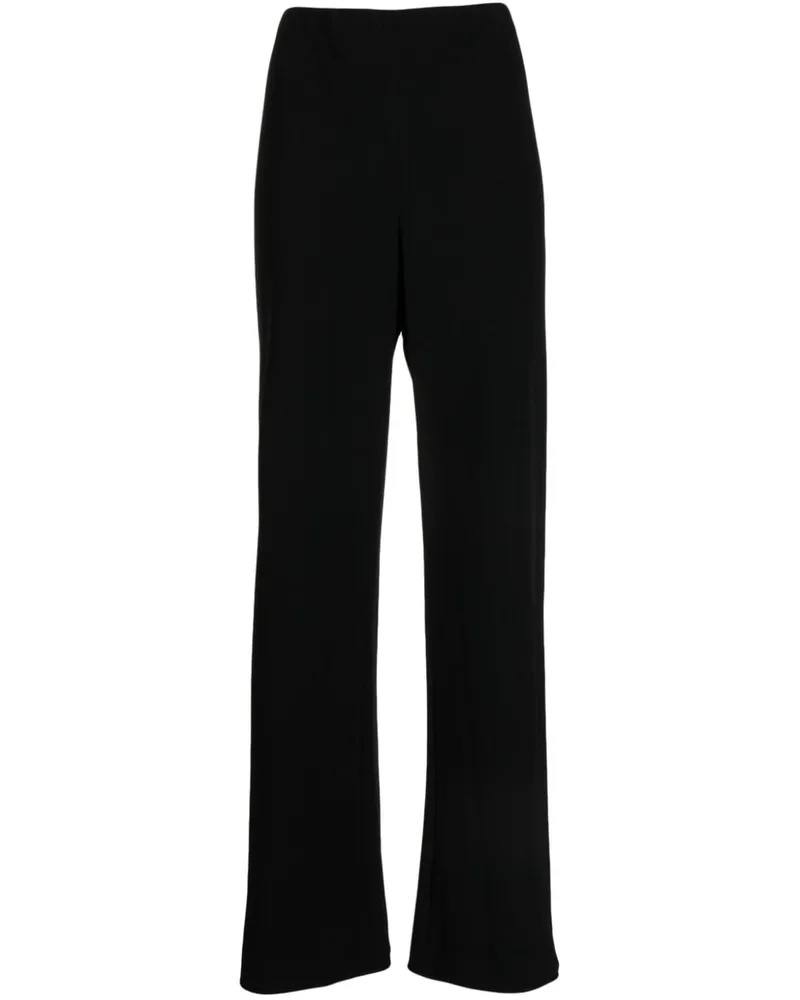 Vince Weite Hose mit hohem Bund - Schwarz Schwarz