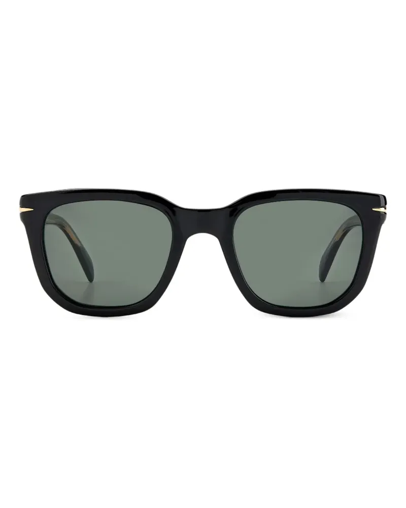 EYEWEAR by DAVID BECKHAM Brille mit getönten Clip-On-Gläsern - Schwarz Schwarz