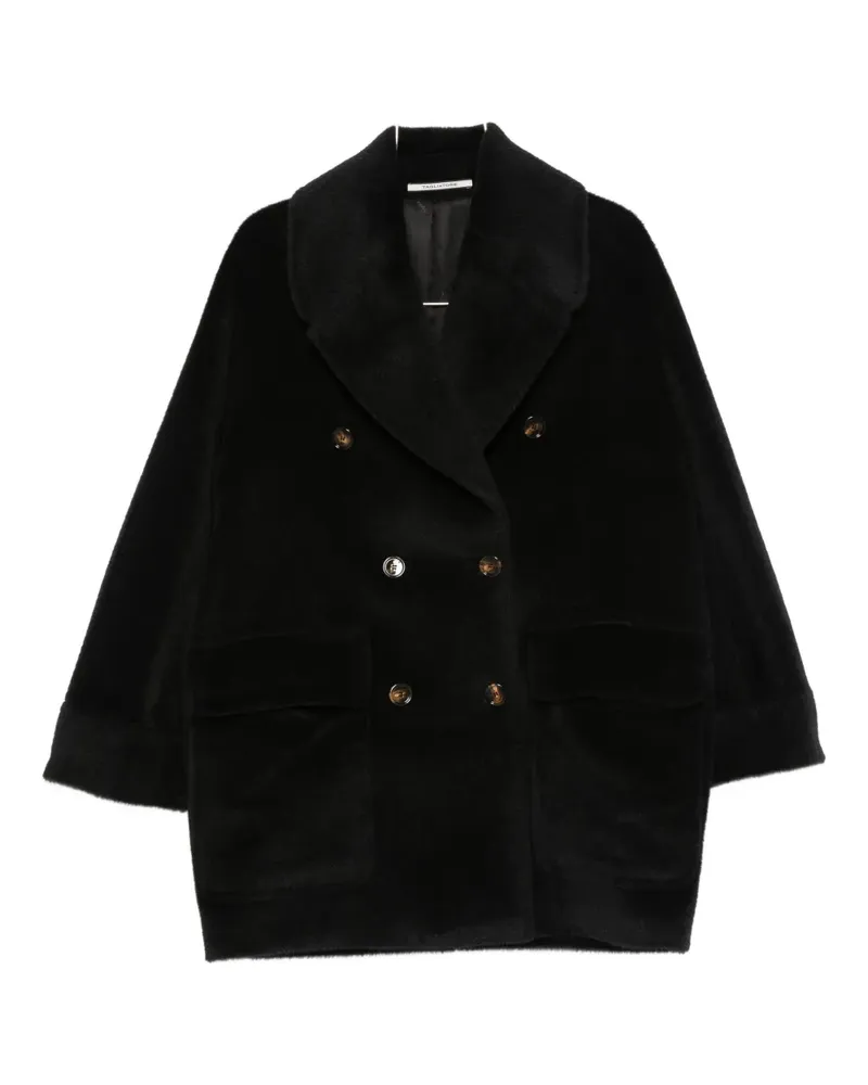 Tagliatore Lillian double-breasted coat - Schwarz Schwarz