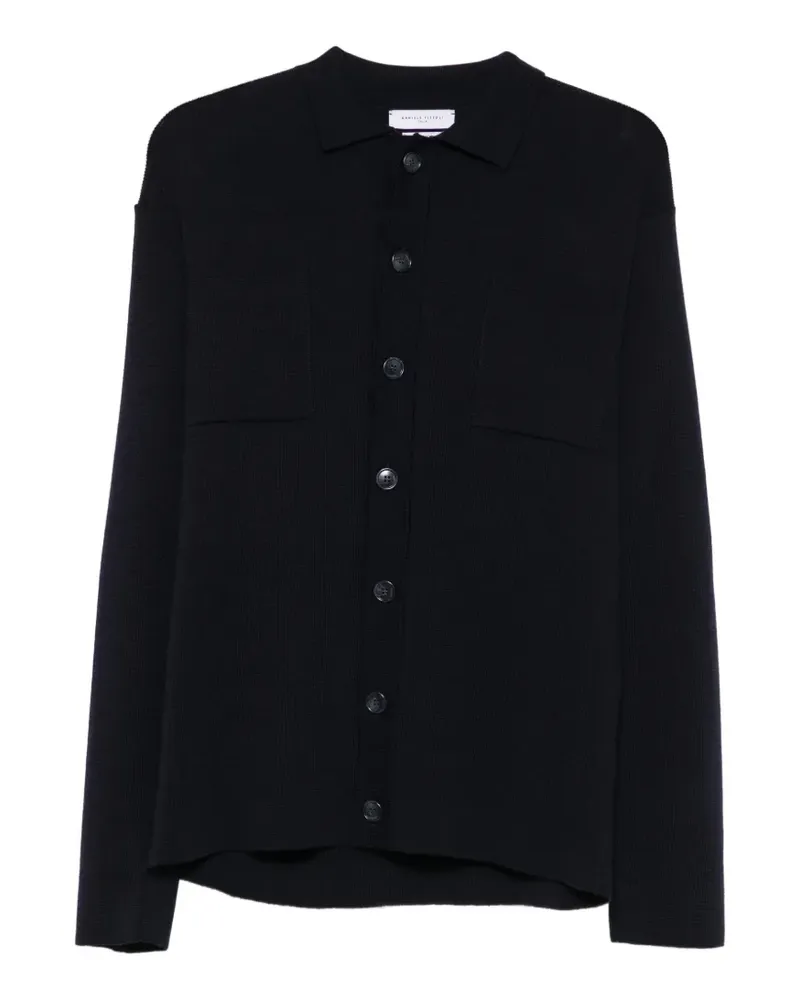 Daniele Fiesoli Geknöpfter Cardigan - Blau Blau