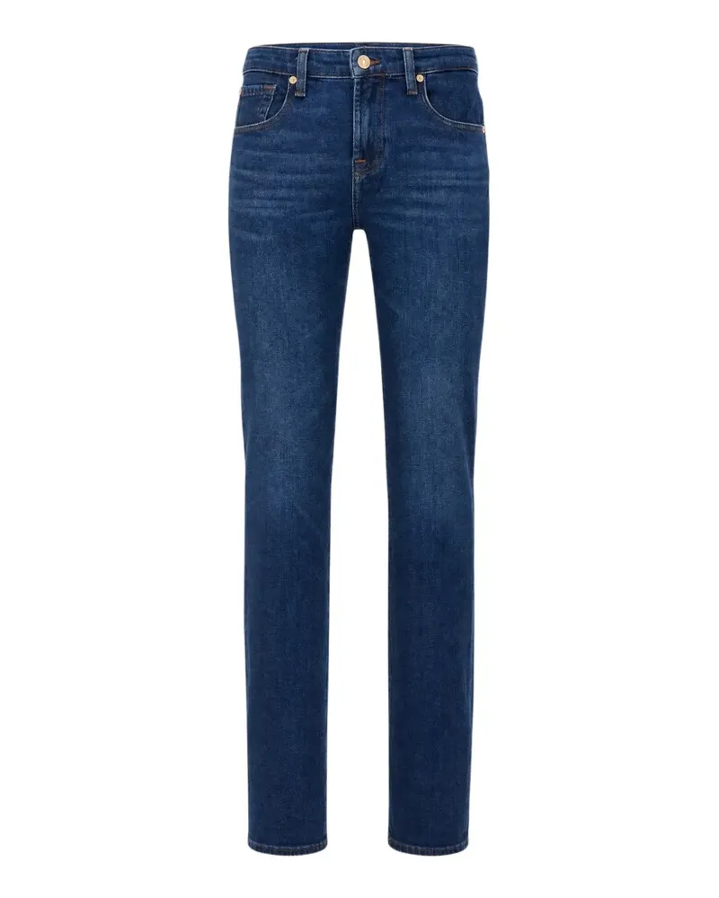 7 for all mankind faded whiskered jeans - Blau Blau