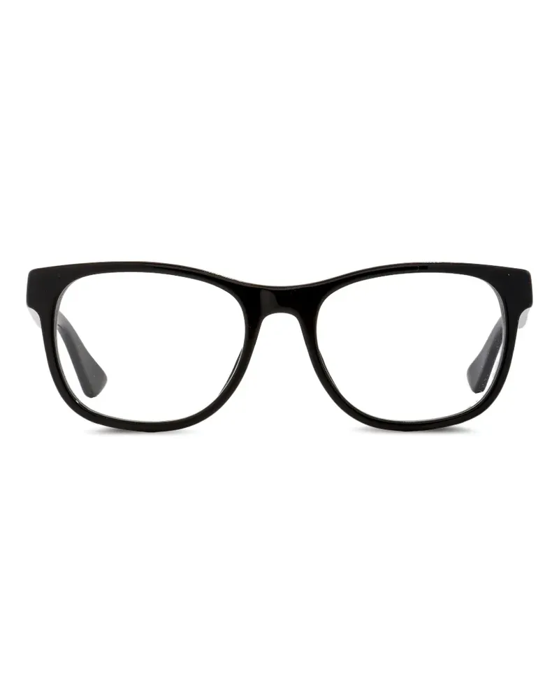Gucci Brille mit eckigem Gestell - Schwarz Schwarz