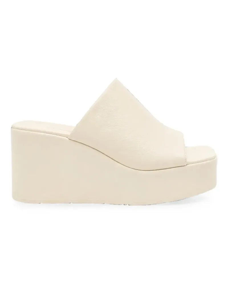 Vic Matié wedge platform sandals - Nude Nude