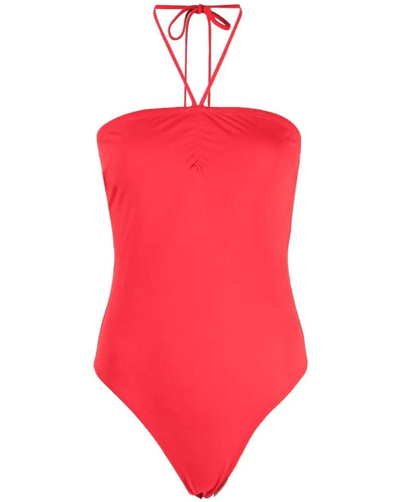 Fleur Du Mal Body mit Neckholder - Rot Rot