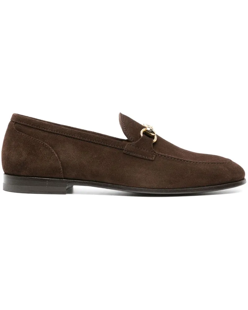Scarosso Loafer mit Schnalle - Braun Braun