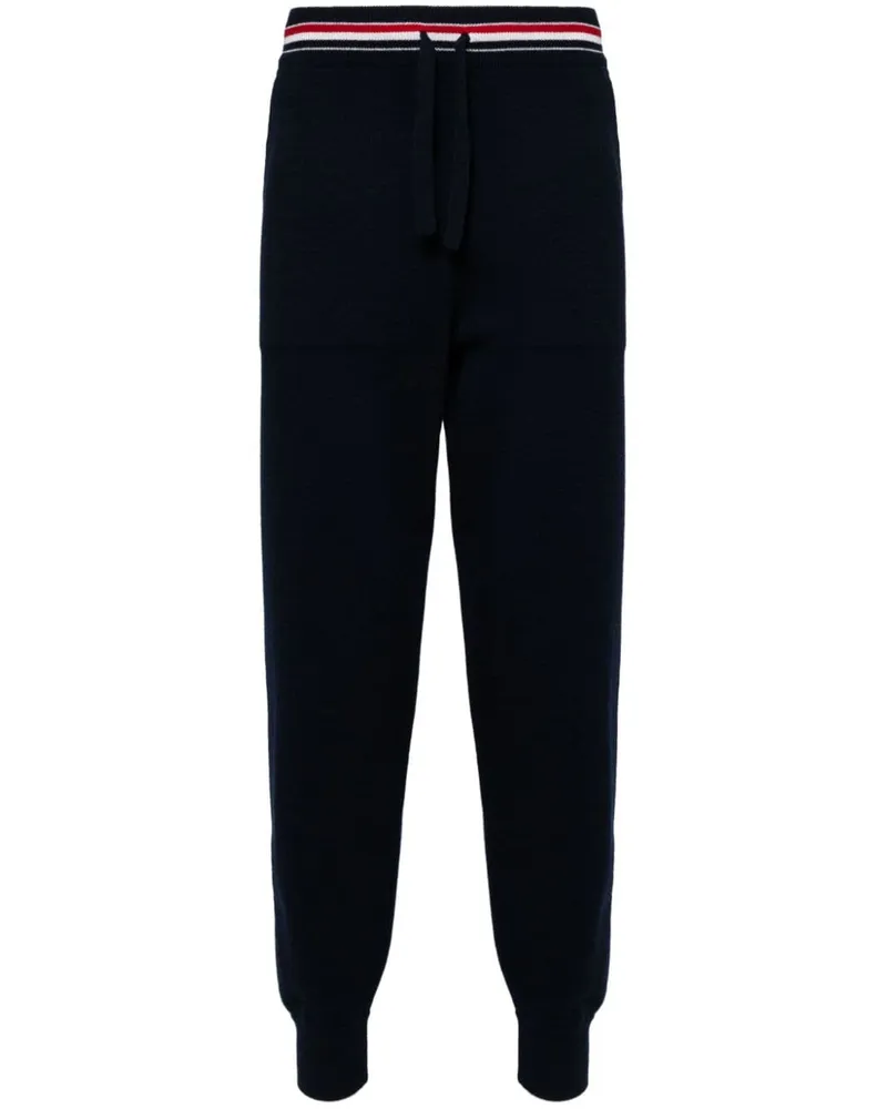 Thom Browne Jogginghose mit RWB-Streifen - Blau Blau