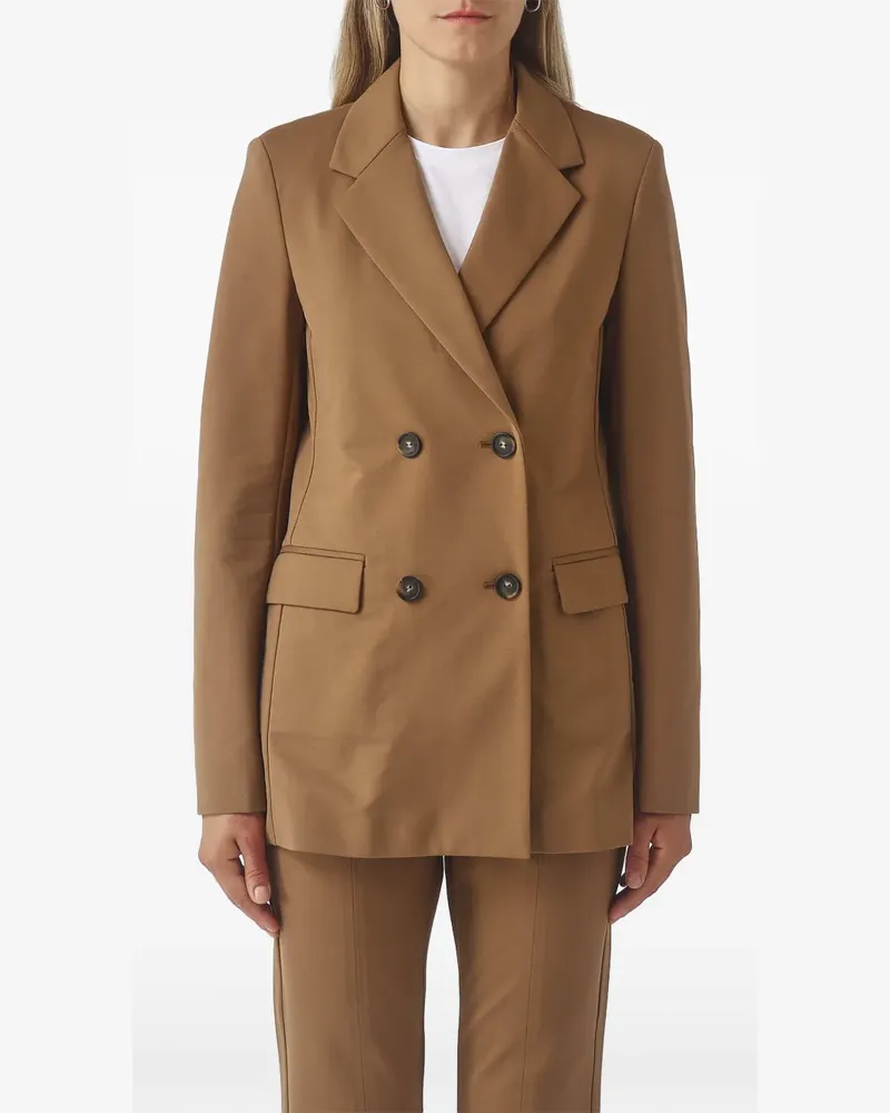 Max Mara Cono double-breasted blazer - Braun Braun