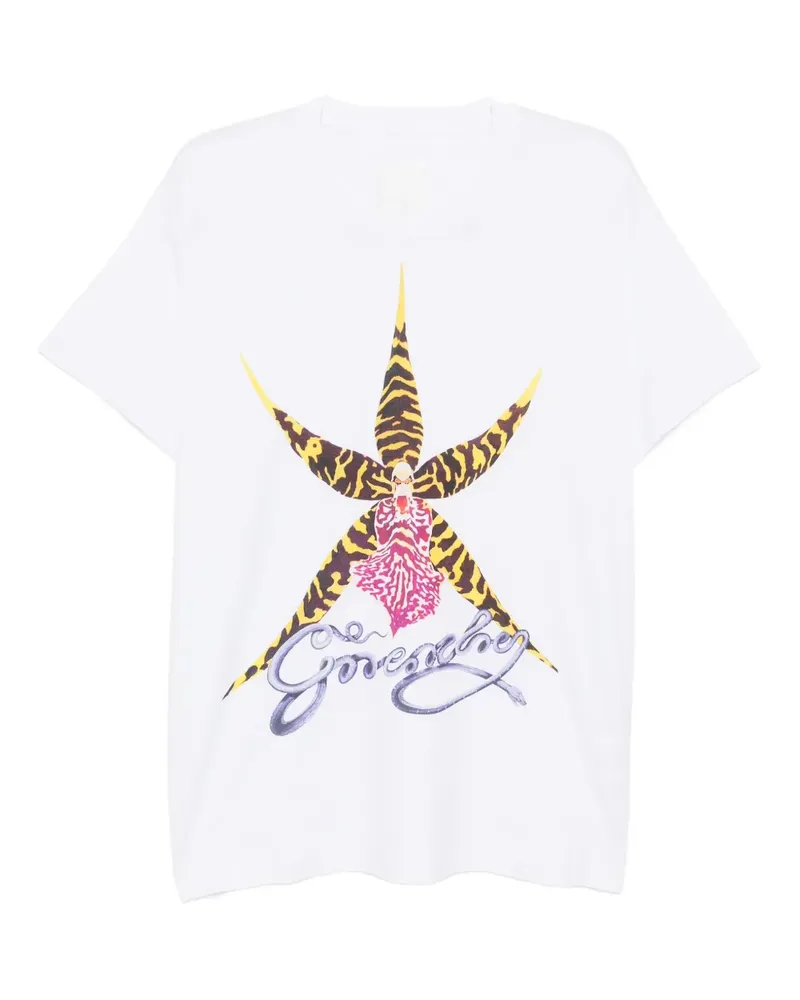 Givenchy T-Shirt mit grafischem Print - Weiß Weiß