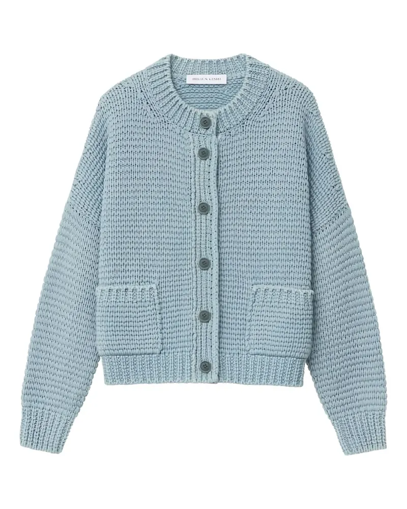 Iris von Arnim Cardigan mit Knöpfen - Blau Blau