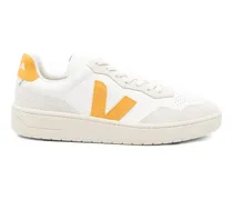 V-90 Sneakers mit Logo - Weiß