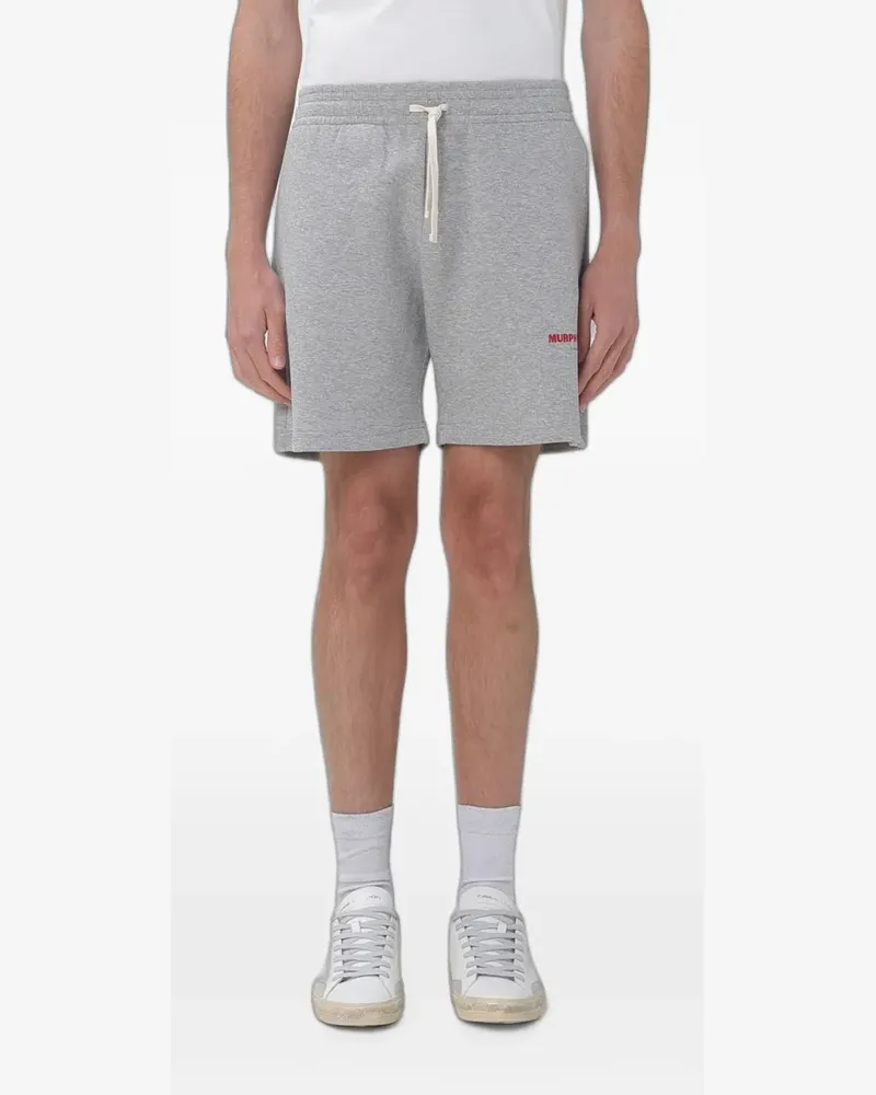 Murphy & Nye logo-print shorts - Grau Grau