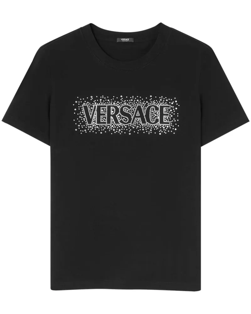 Versace Cielo Stellato T-Shirt - Schwarz Schwarz