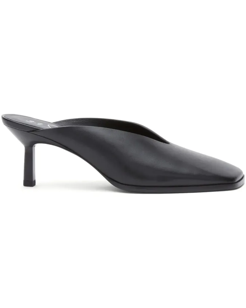 3.1 phillip lim Mules mit eckiger Kappe 68mm - Schwarz Schwarz