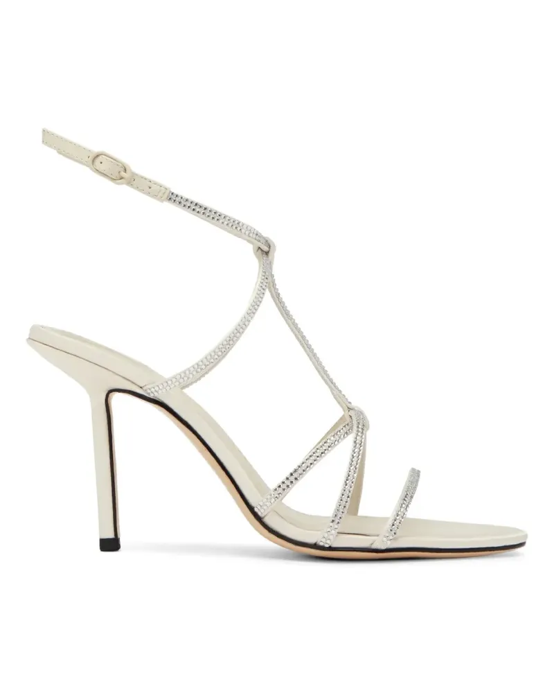 Studio Amelia Minuit Sandalen mit Diamanten - Nude Nude