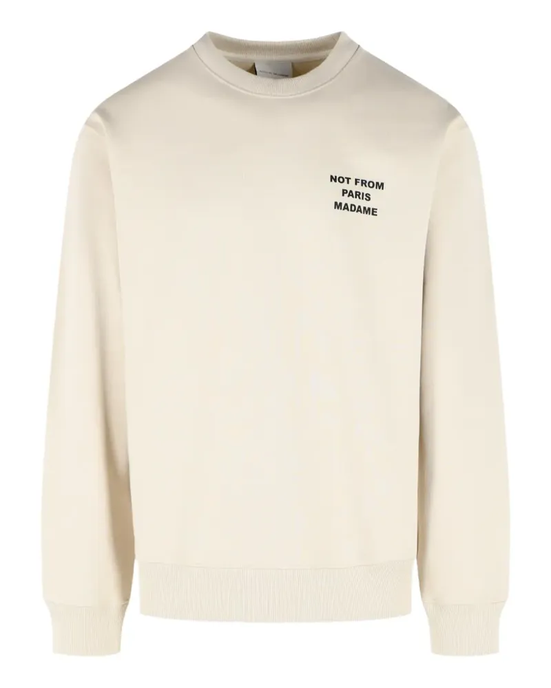 Drôle de Monsieur short-sleeve long-sleeve sweatshirt - Nude Nude