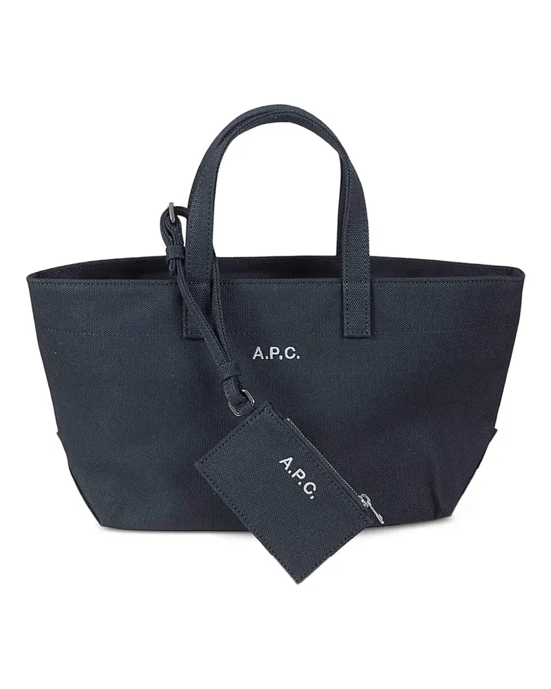 A.P.C. Kleine Le Drummer Tote Bag - Blau Blau