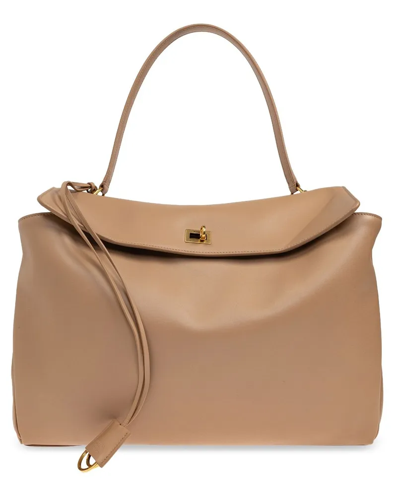 Balenciaga Handtasche aus Leder - Nude Nude
